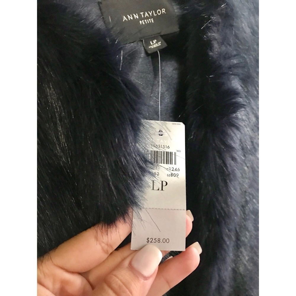 Ann Taylor Faux Fur Jacket
